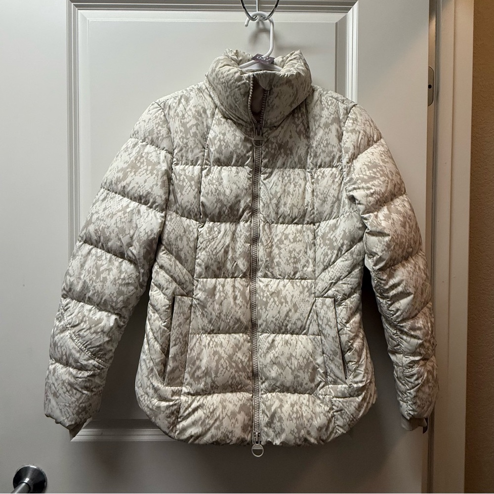 Athleta Down Puffer Jacket Size Small - image 2